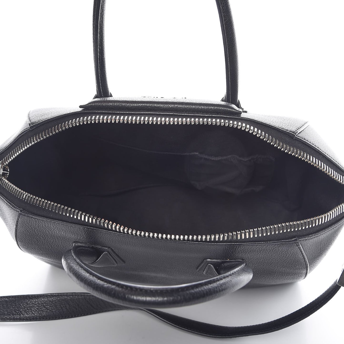 Sugar Goatskin Medium Antigona Black