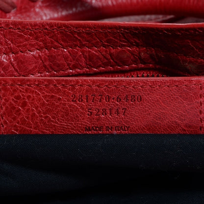 Balenciaga Agneau Giant 12 Rose Gold Hardware City Rouge Coquelicot 8 of 13