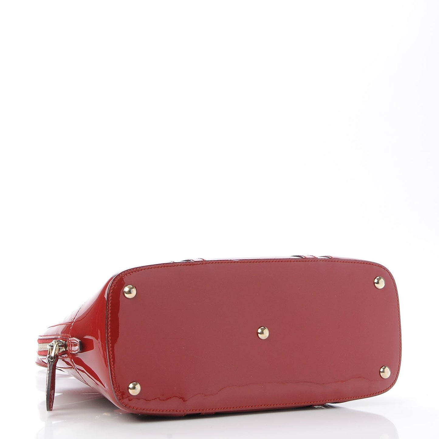 Patent Microguccissima Small Nice Top Handle Dome Bag Rose Bed