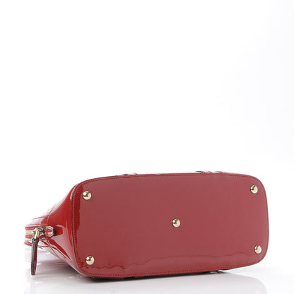 Gucci Patent Microguccissima Small Nice Top Handle Dome Bag Rose Bed 6 of 11
