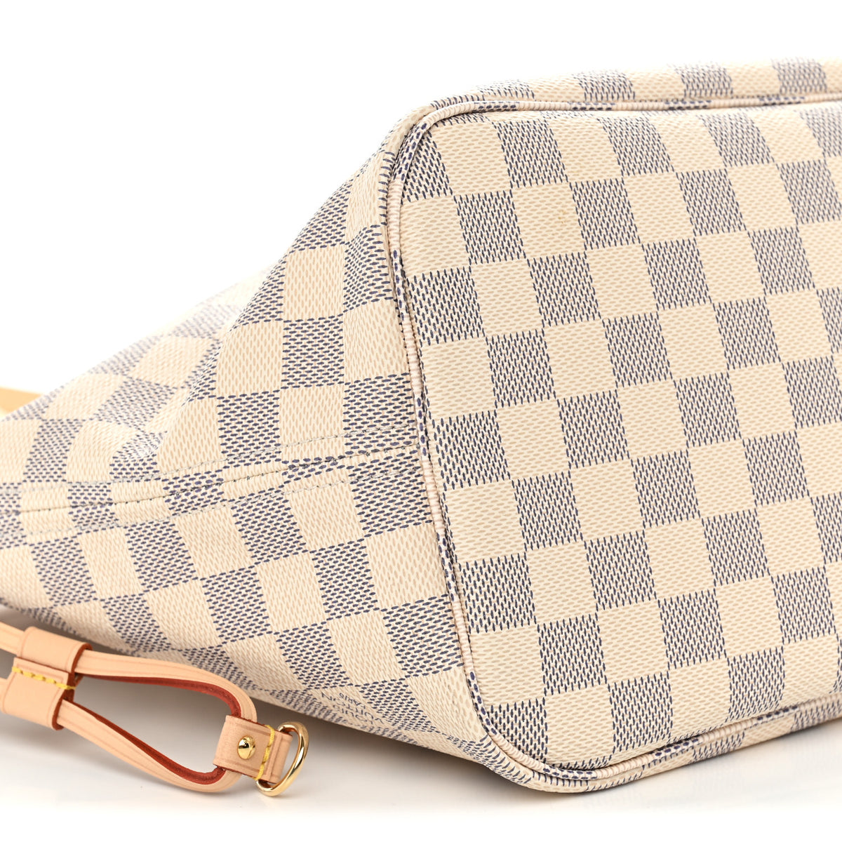 Damier Azur Neo Neverfull MM Rose Ballerine