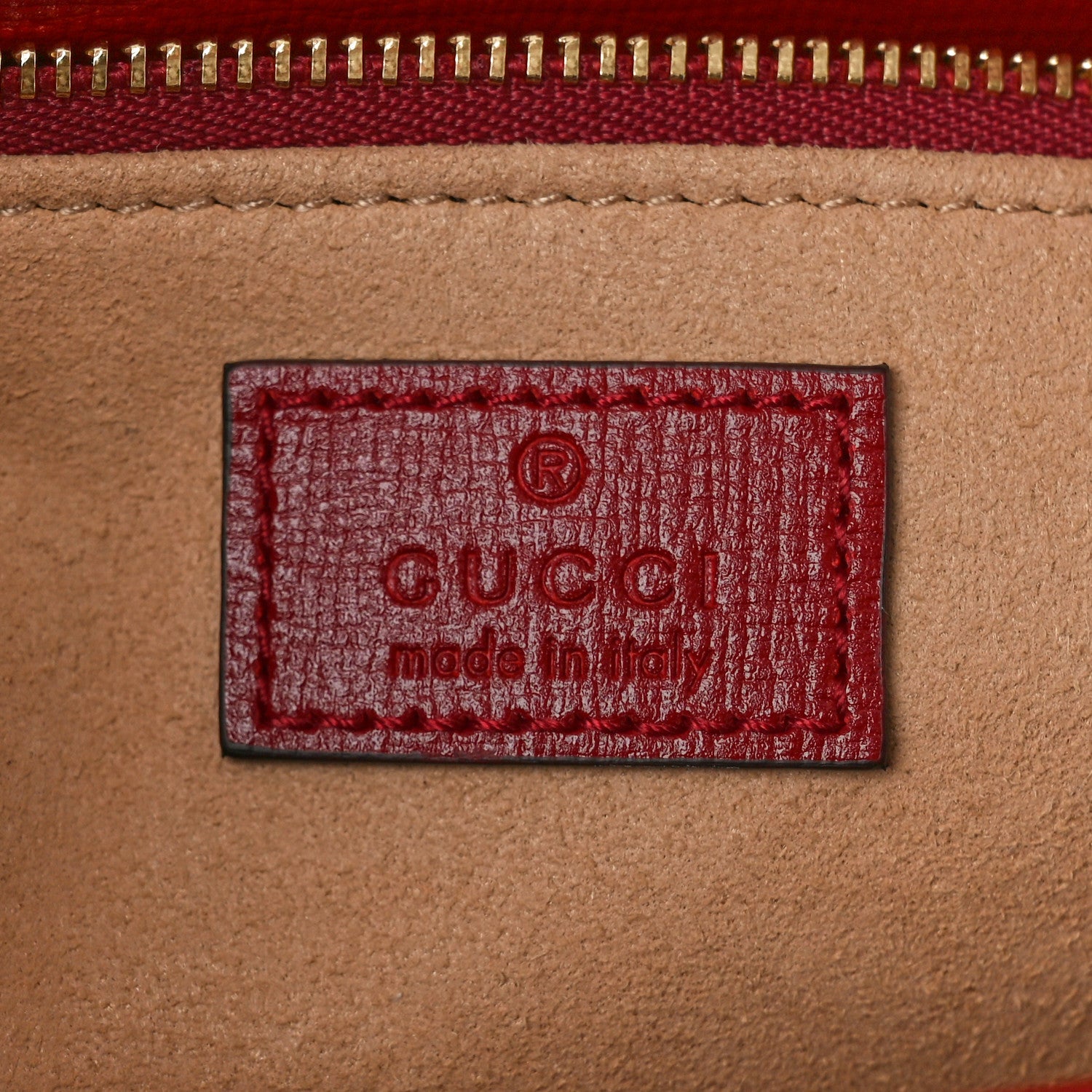 Gucci Azalea Calfskin Horsebit 1955 Shoulder Bag New Cherry Red 6 of 11