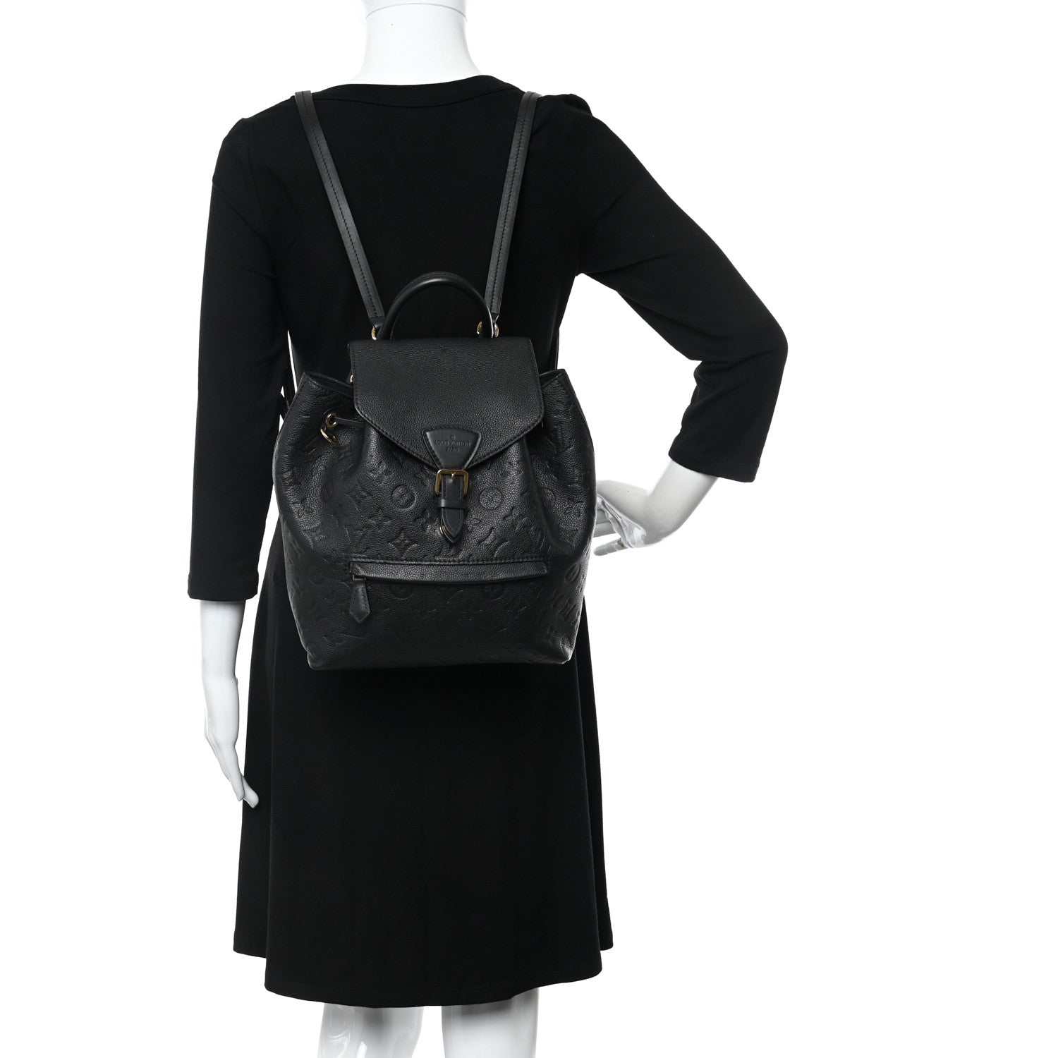 Louis Vuitton Empreinte Montsouris NM Backpack Black 2 of 10