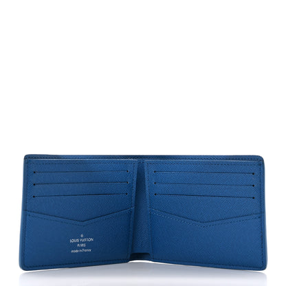 Louis Vuitton Damier Graphite Slender Wallet Blue 5 of 7