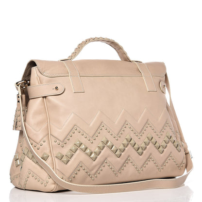 Mulberry Smooth Touch Oversized ZigZag Alexa Snowball White 3 of 8