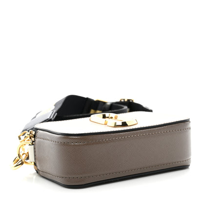 Marc Jacobs Saffiano Small Snapshot Camera Bag French Grey 4 of 11