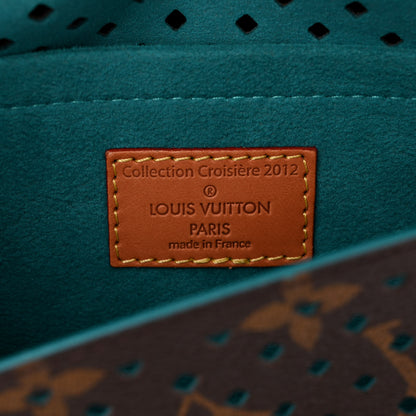 Louis Vuitton Monogram SC Flore Saumur Teal 7 of 10