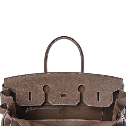 Hermes Togo Birkin 35 Etoupe 9 of 38