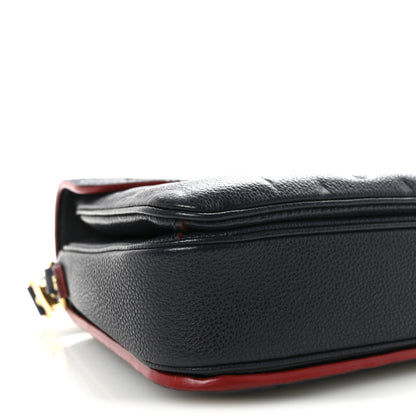 Louis Vuitton Empreinte Pochette Metis Marine Rouge 8 of 9