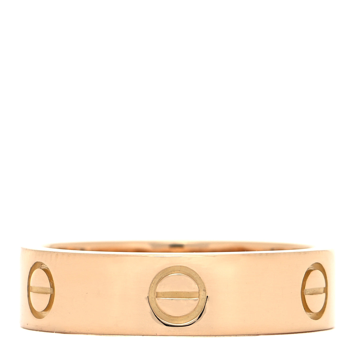 Cartier 18K Yellow Gold 5.5mm LOVE Ring 63 10.25 3 of 4