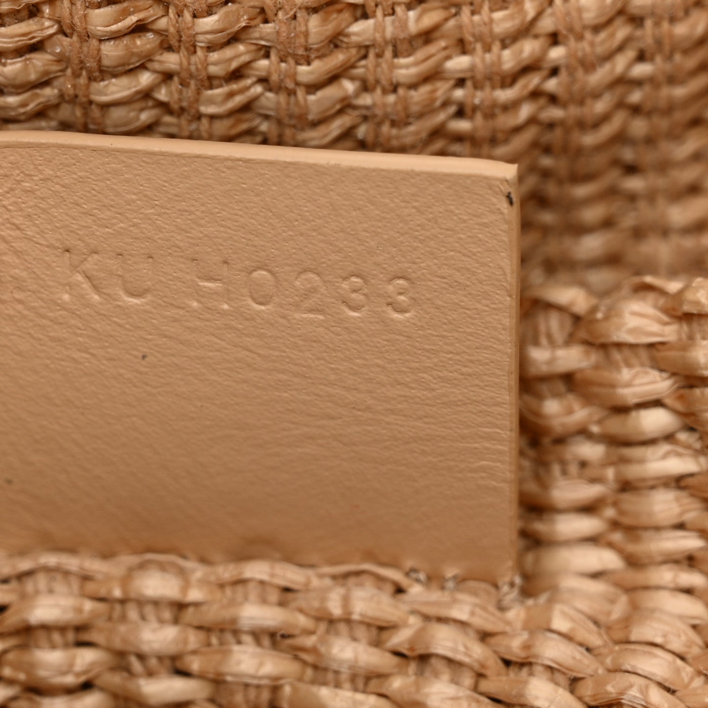 Raffia Large G Shopping Tote Natural
