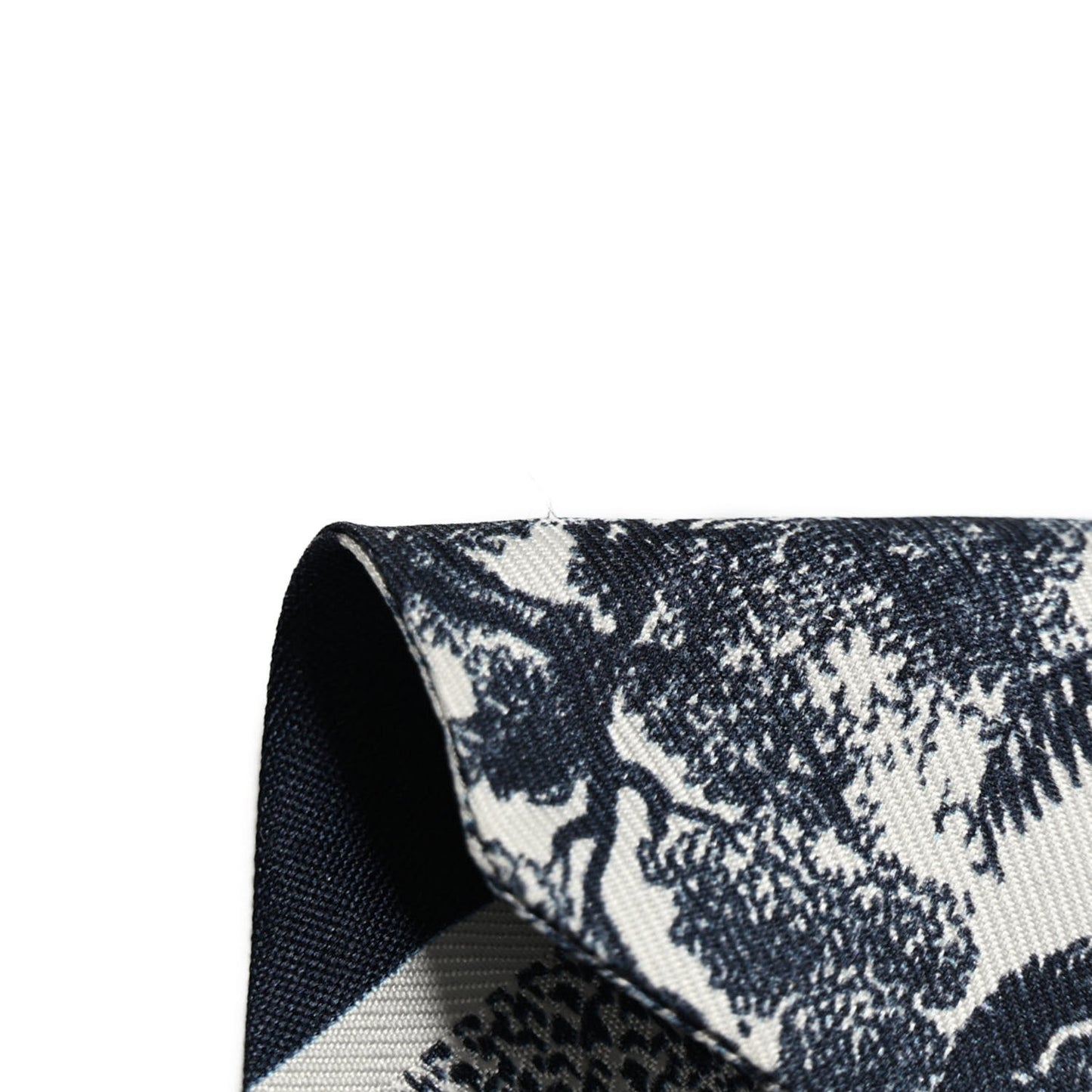 Silk Toile De Jouy Mitzah Scarf White