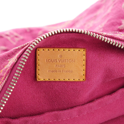 Louis Vuitton Denim Baggy PM Fuchsia 6 of 6