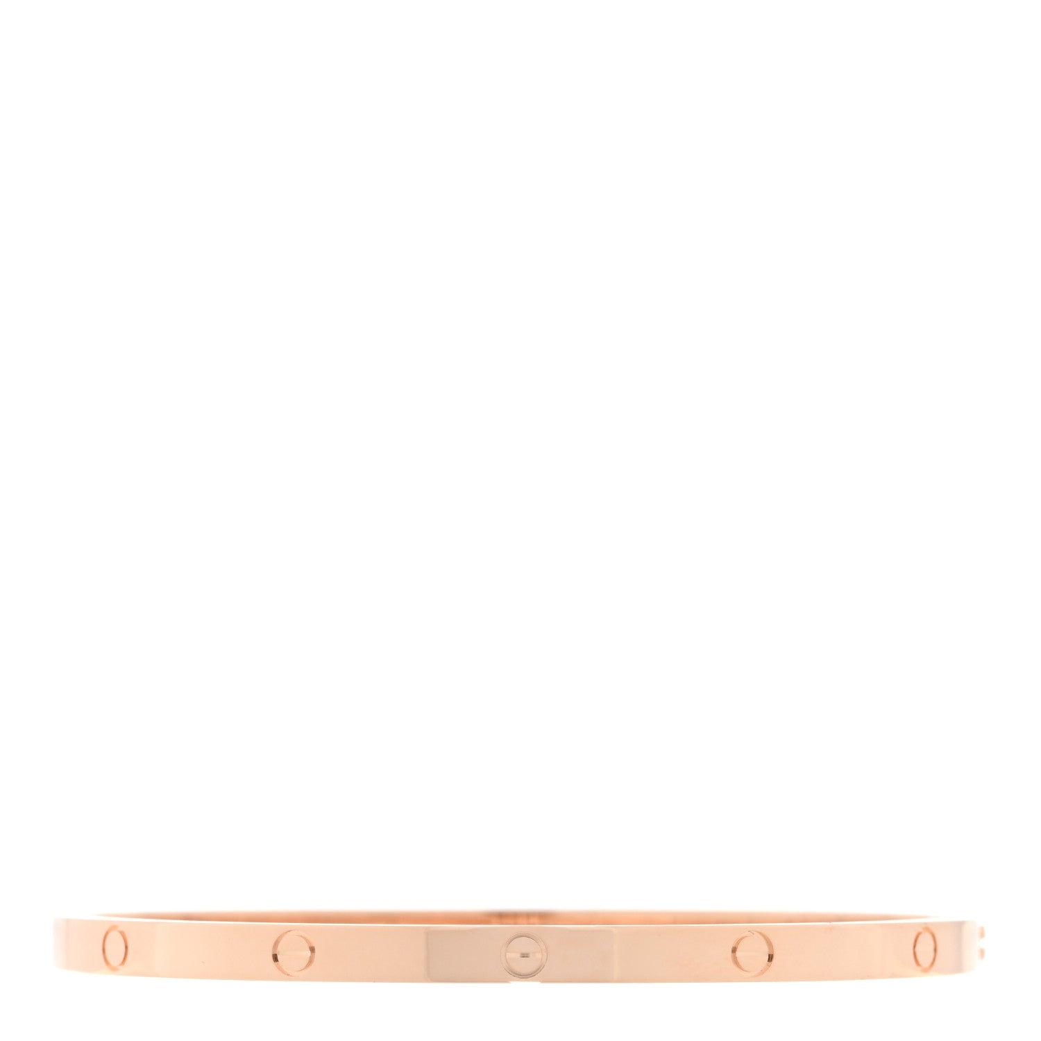 Cartier 18K Pink Gold Small LOVE Bracelet 17 1 of 6