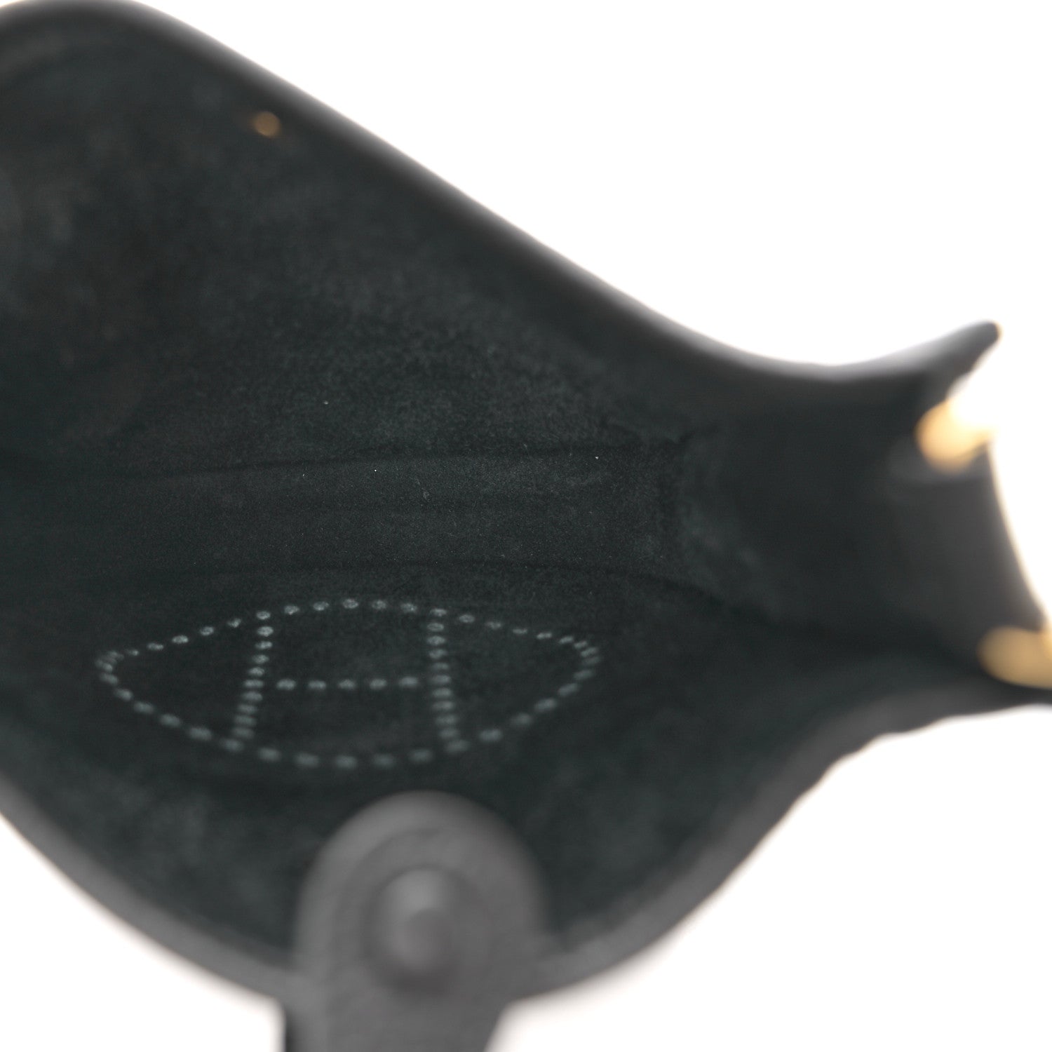 Hermes Taurillon Clemence Evelyne TPM Black 5 of 11