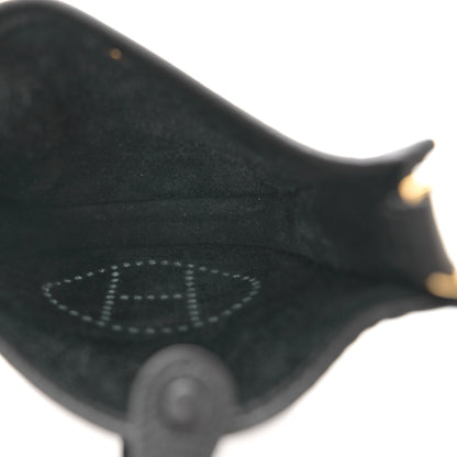 Hermes Taurillon Clemence Evelyne TPM Black 5 of 11