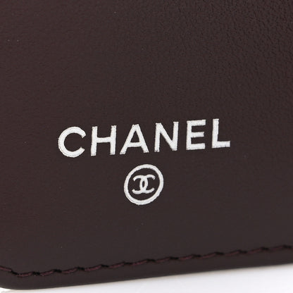 Chanel Caviar Quilted Yen Wallet Black 6 of 8