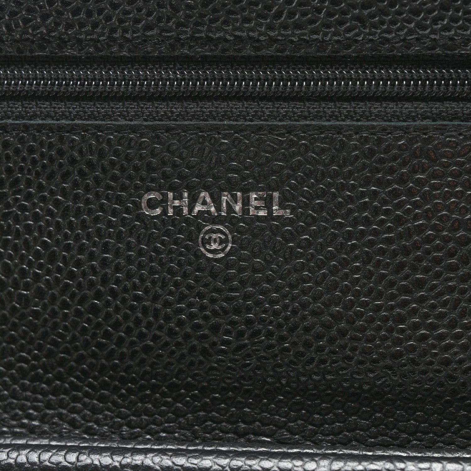 Chanel Caviar Quilted Wallet On Chain WOC Black 5 of 10