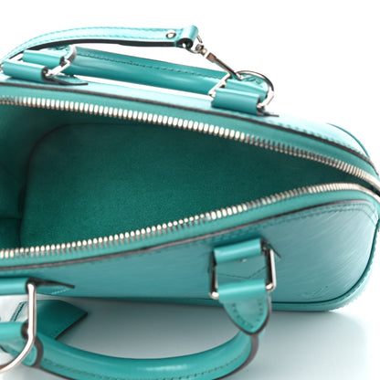 Louis Vuitton Epi Alma BB Turquoise 5 of 11