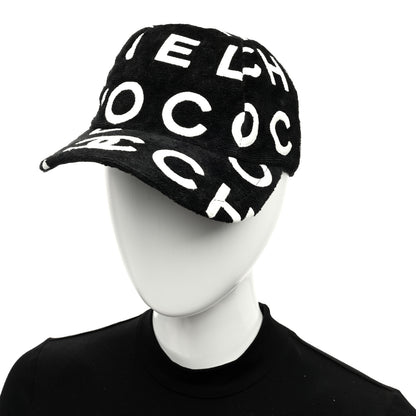 Chanel Velvet CC Cap Hat S Black 2 of 8