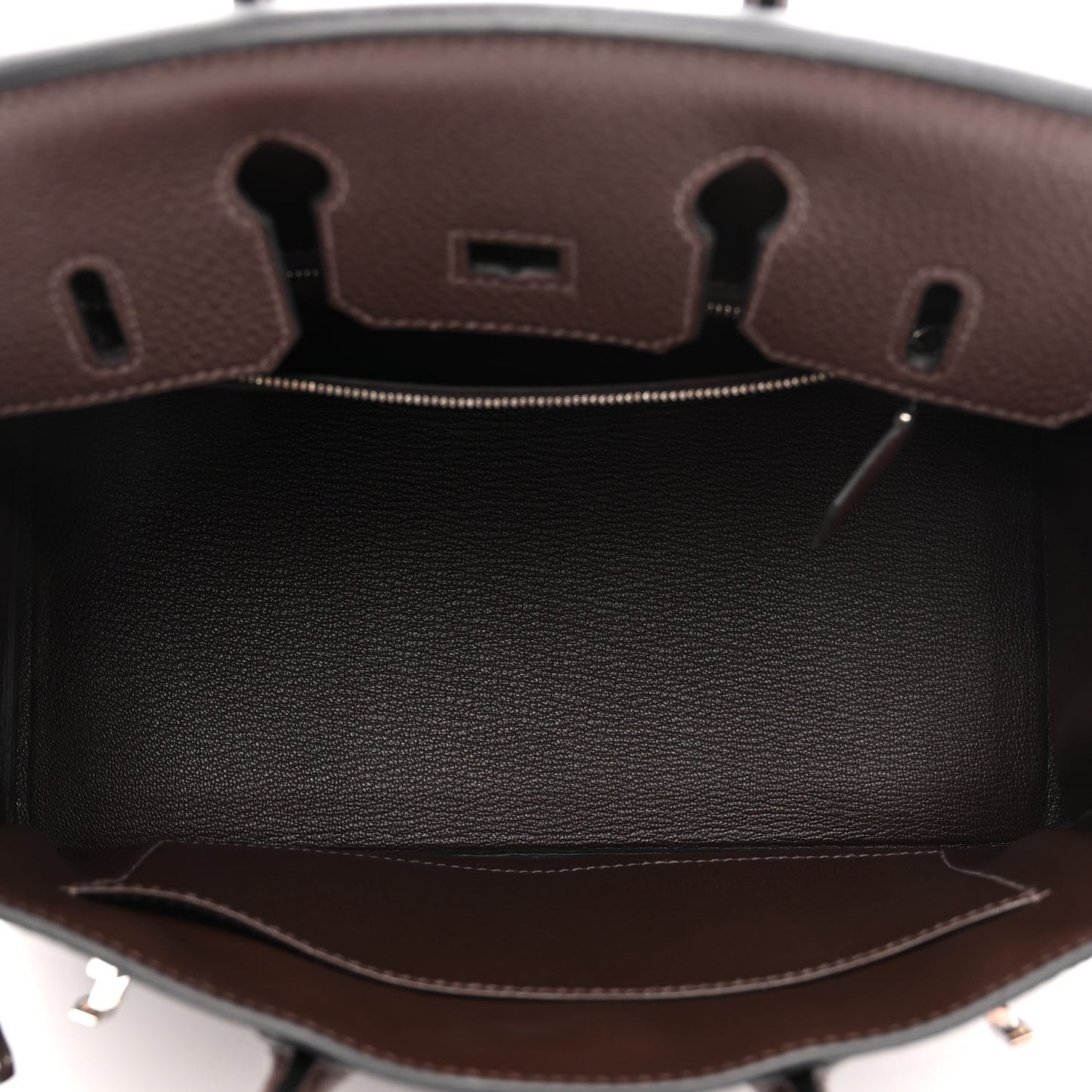 Togo Birkin 25 Chocolate