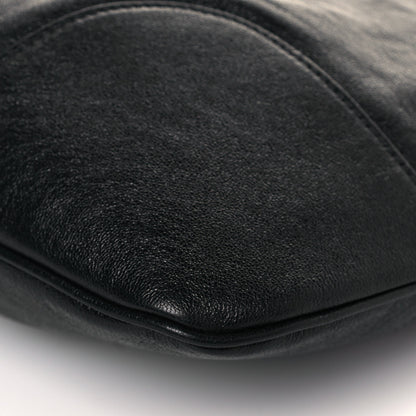 Gucci Sakai Calfskin Horsebit 1955 Cinch Top Messenger Bag Black 12 of 14