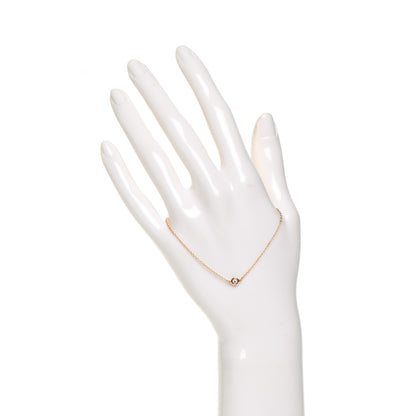 Tiffany 18K Rose Gold Diamond .07ct Elsa Peretti Diamonds by the Yard Bracelet 2 of 6