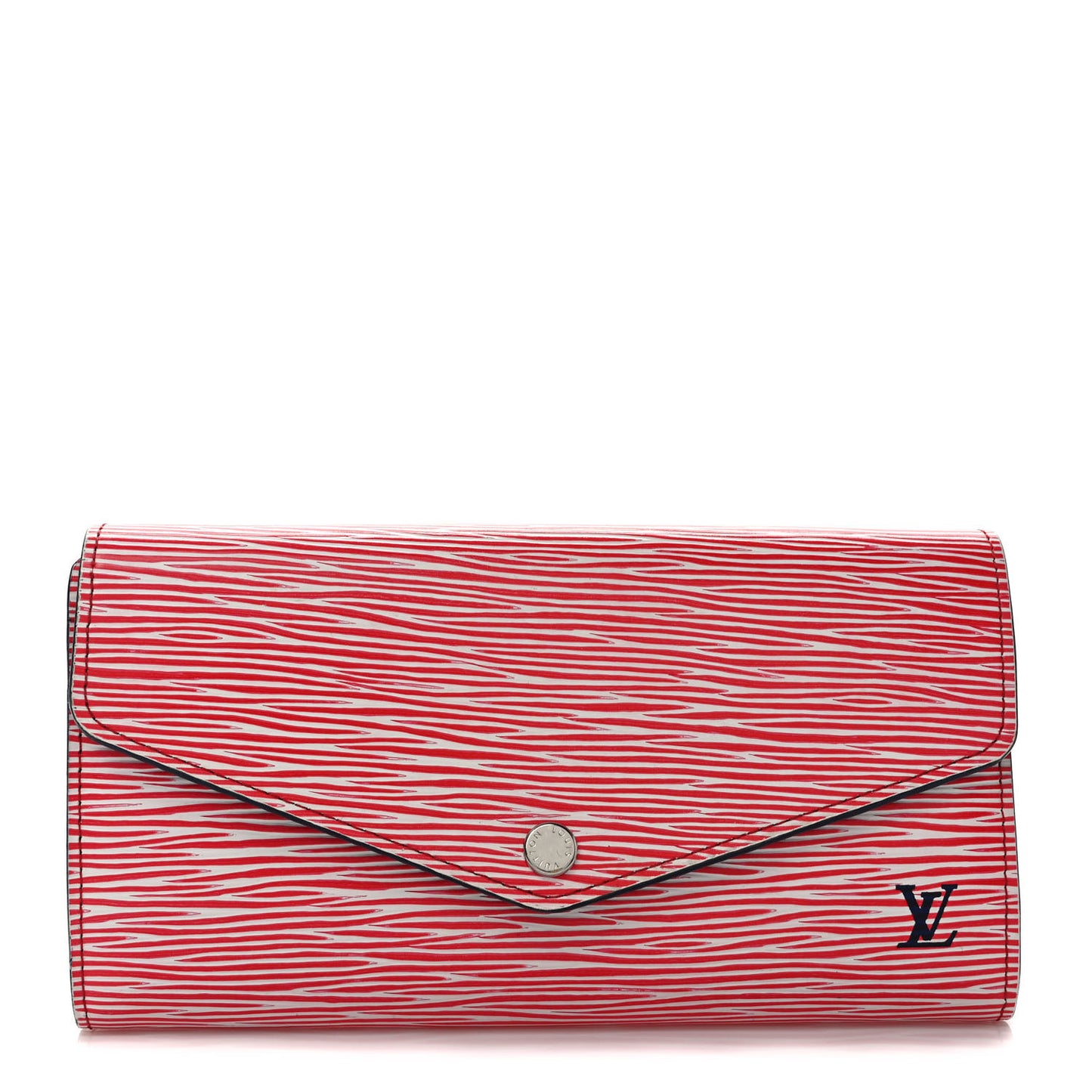 Epi Sarah Wallet NM Denim Red