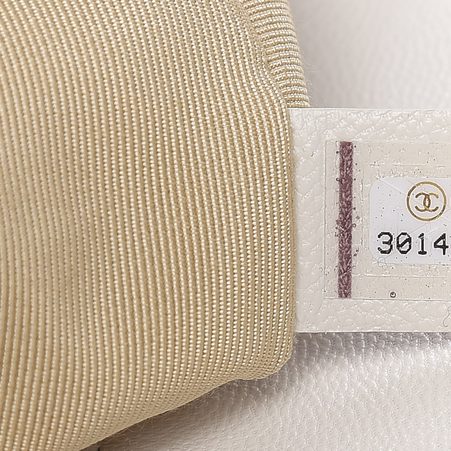 Chanel Goatskin Quilted Large 19 Flap White 6 of 9