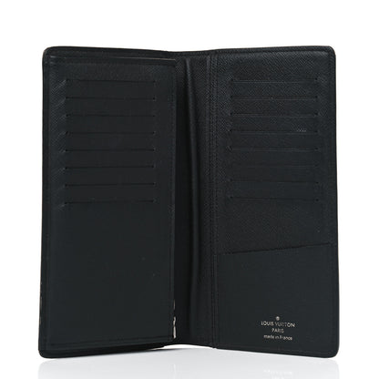 Louis Vuitton Monogram Eclipse Brazza Wallet 4 of 10