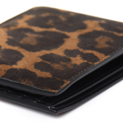 Tom Ford Leopard Bi-Fold Wallet Brown 12 of 12
