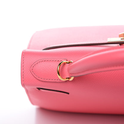 Hermes Epsom Kelly Sellier 28 Rose Azalee 27 of 33