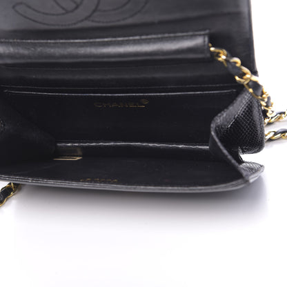 Chanel Lizard Mini Single Flap Black 5 of 14