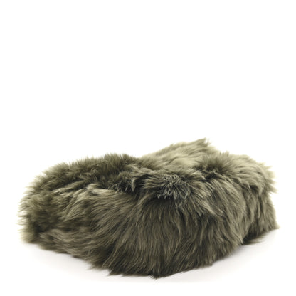 Saint Laurent Shearling Fur Medium Jamie 4.3  Olive Ranch Dark Olive Ranch 4 of 10