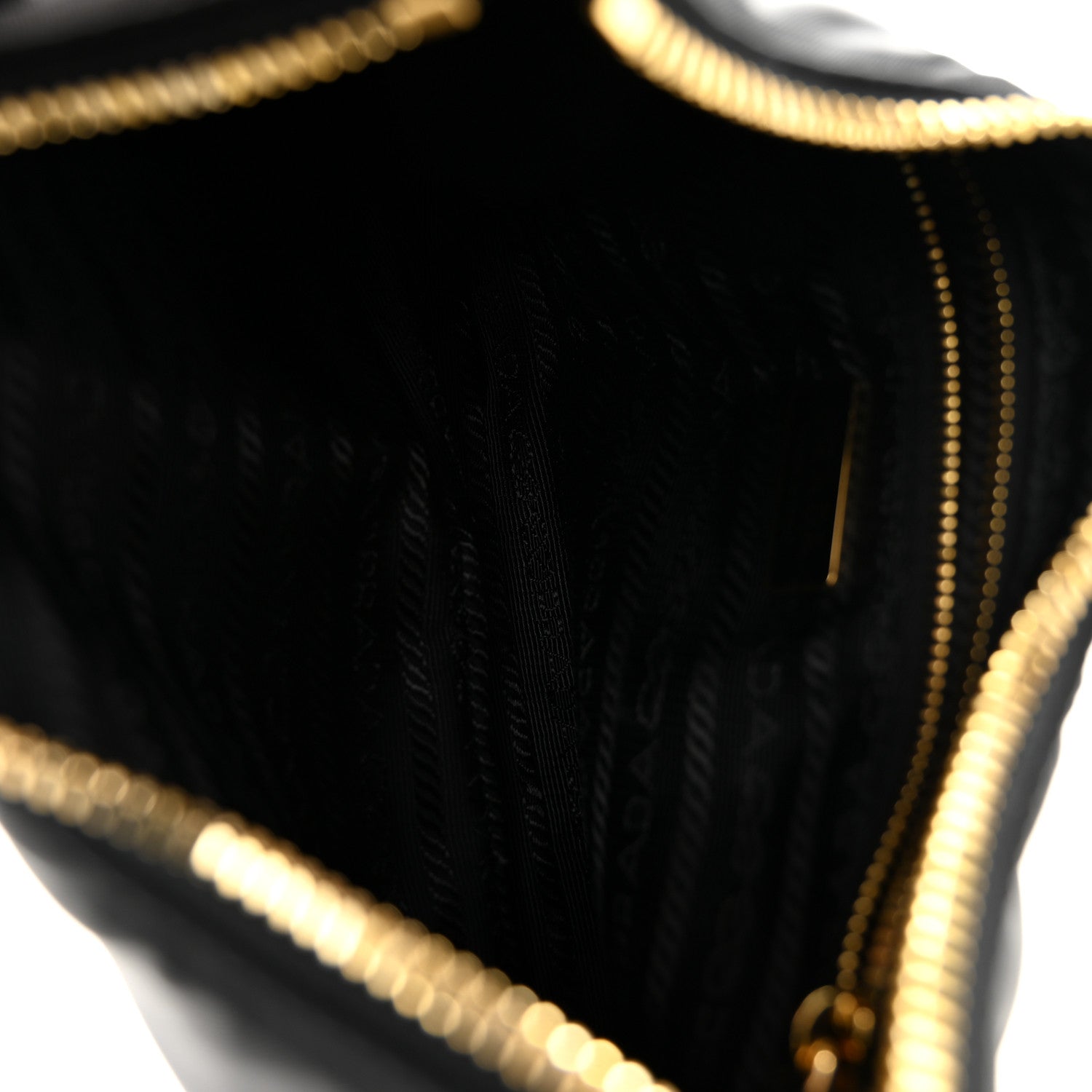 Prada Tessuto Nylon Saffiano Mini Re-Edition 2005 Bag Black 5 of 9