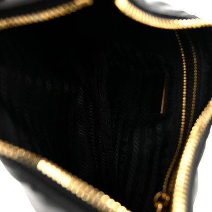 Prada Tessuto Nylon Saffiano Mini Re-Edition 2005 Bag Black 5 of 9