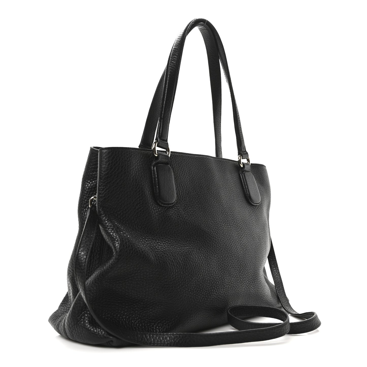 Cellarius Calfskin Medium Soho Working Tote Black