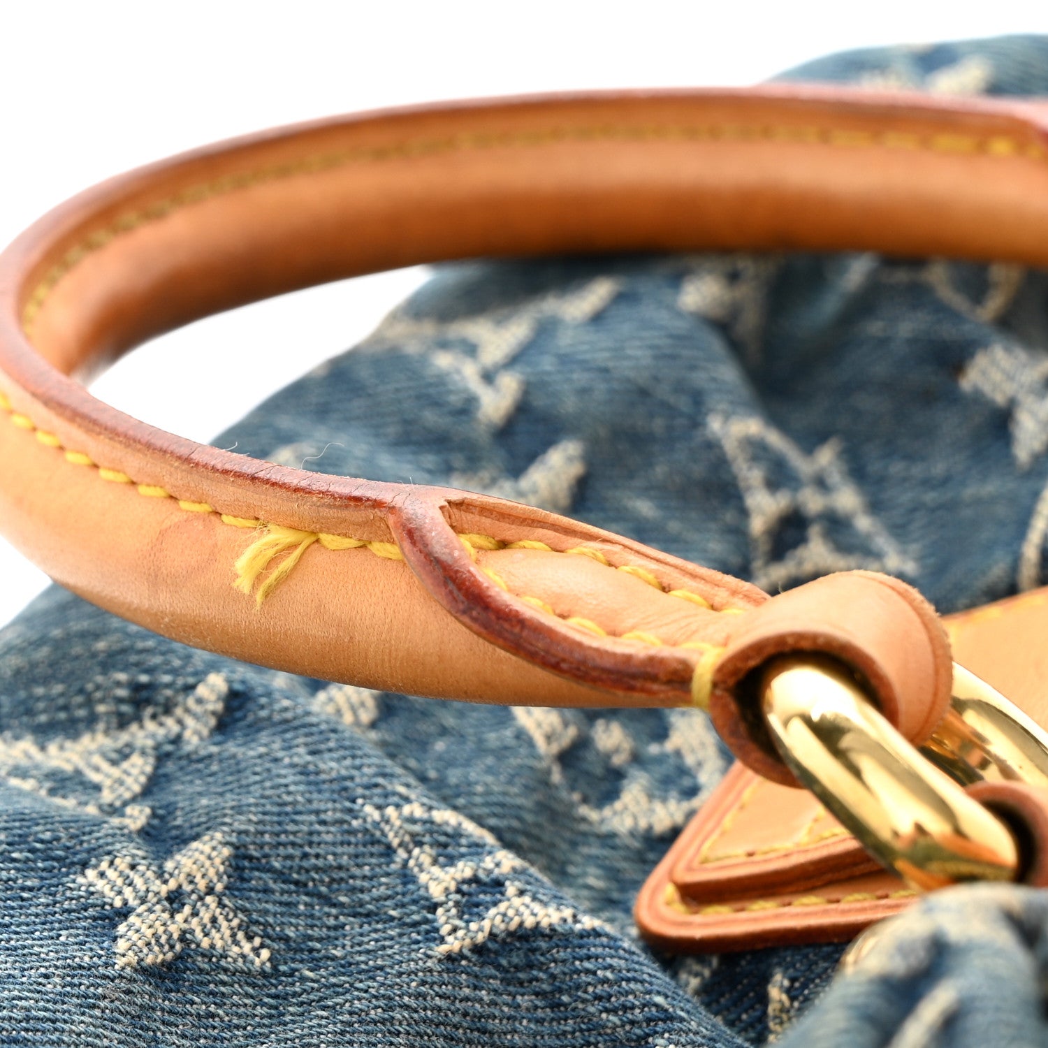 Louis Vuitton Monogram Denim Pleaty Blue 14 of 14