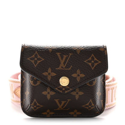 Louis Vuitton Monogram Bumper On Strap Shoulder Strap Creme Pink 1 of 4