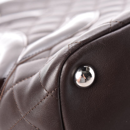 Chanel Calfskin Quilted Large Cambon Tote Brown 9 of 24