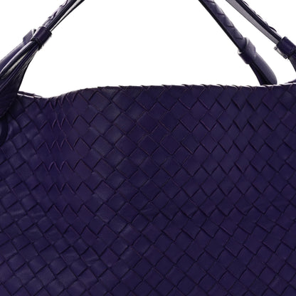 Bottega Veneta Nappa Intrecciato Bella Tote Purple 9 of 17