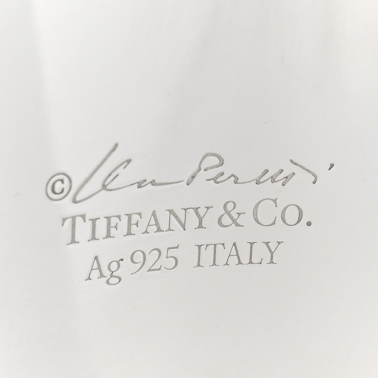 Sterling Silver Small Elsa Peretti Right Wrist Bone Cuff Bracelet