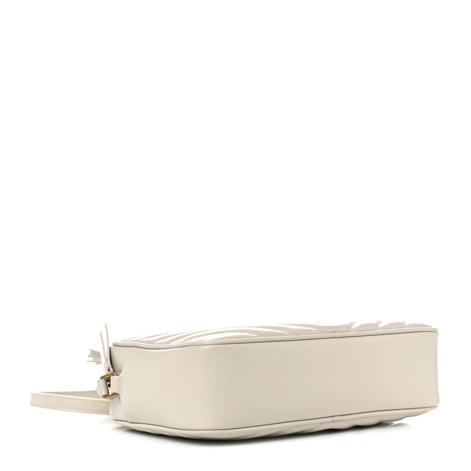 Saint Laurent Calfskin Matelasse Monogram Lou Camera Bag Crema Soft 4 of 10
