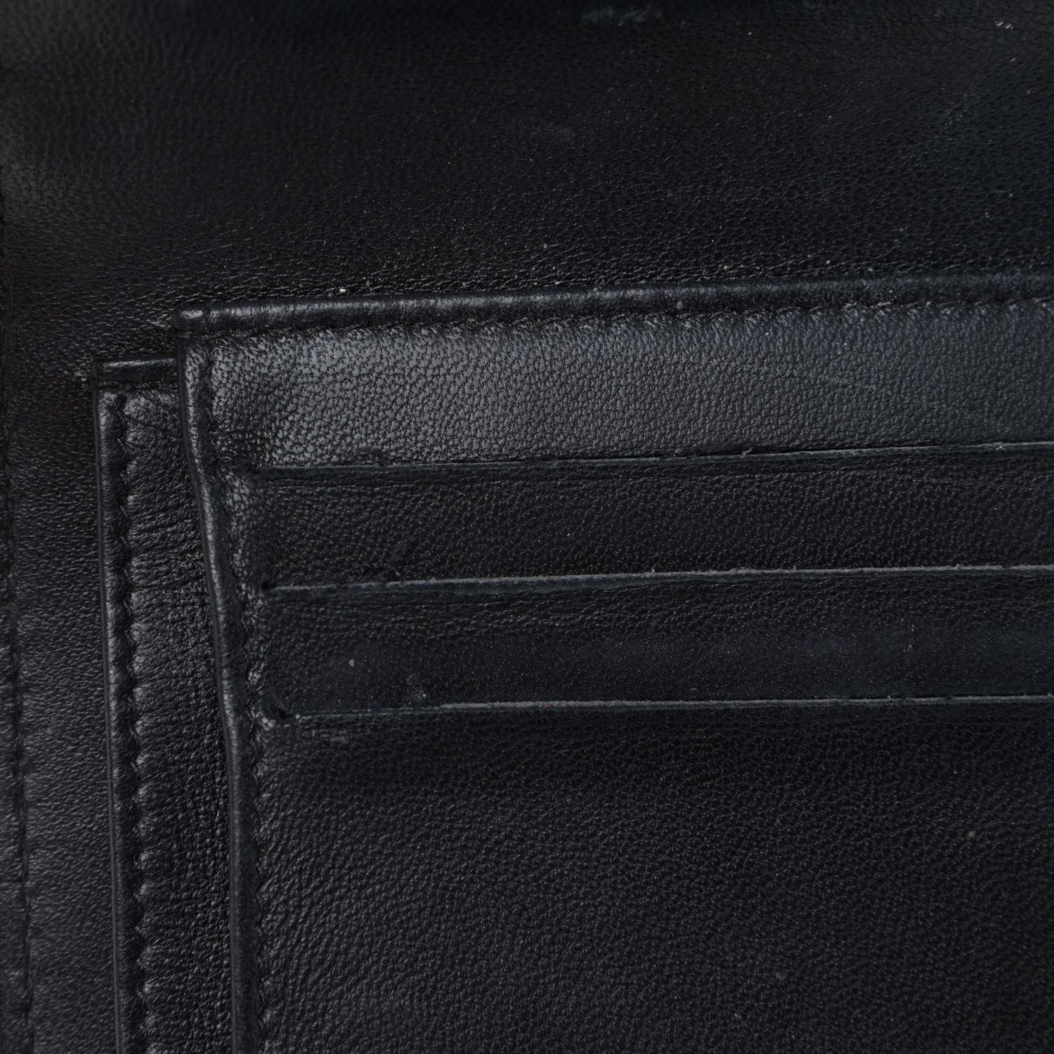 Chanel Lambskin Quilted Compact Boy Wallet Black 12 of 15