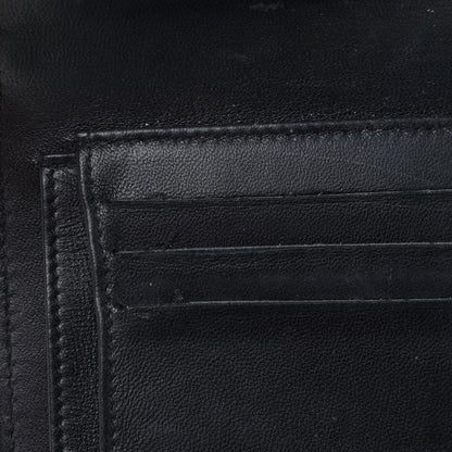 Chanel Lambskin Quilted Compact Boy Wallet Black 12 of 15