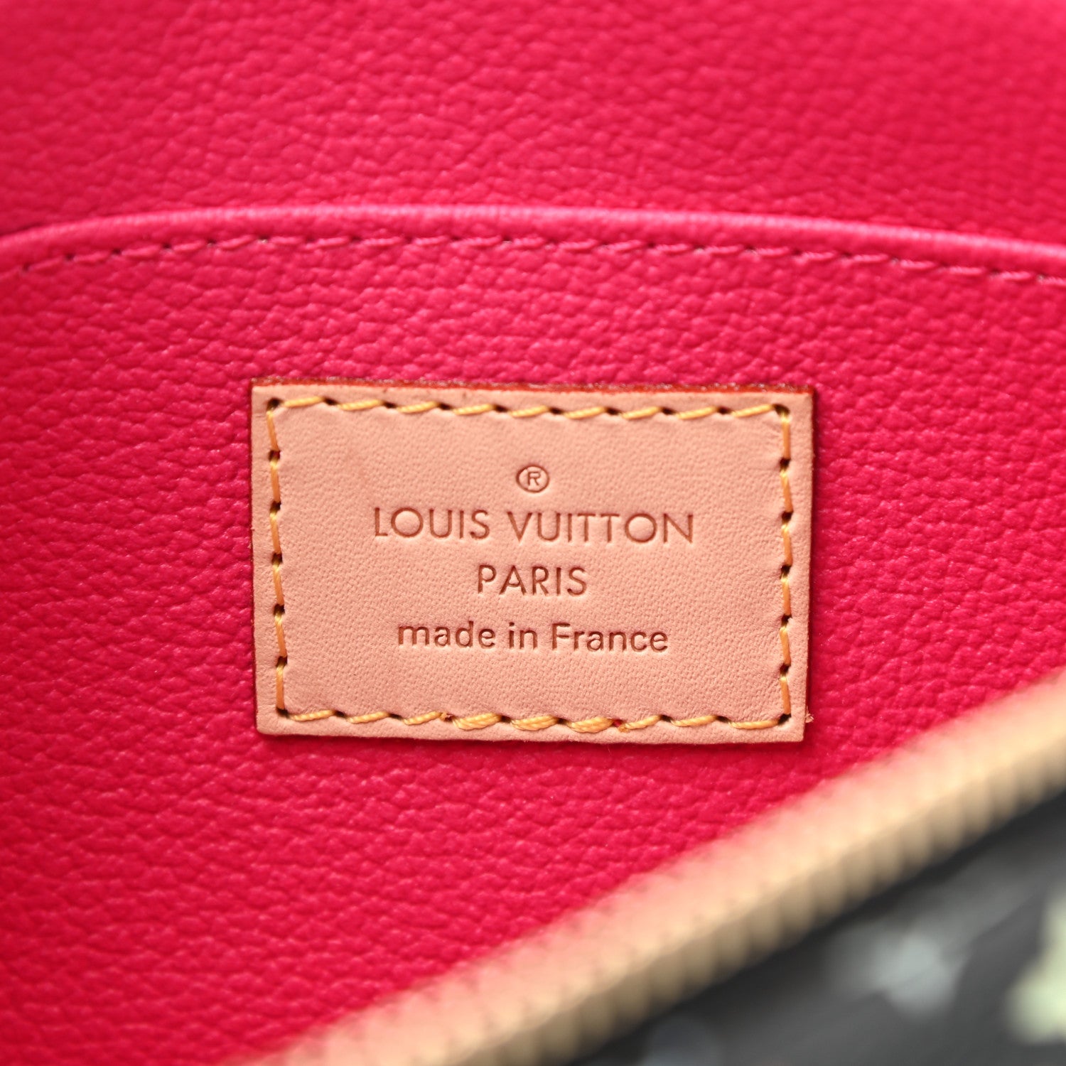 Louis Vuitton Monogram Multicolor Cosmetic Pouch Black Grenade 6 of 8