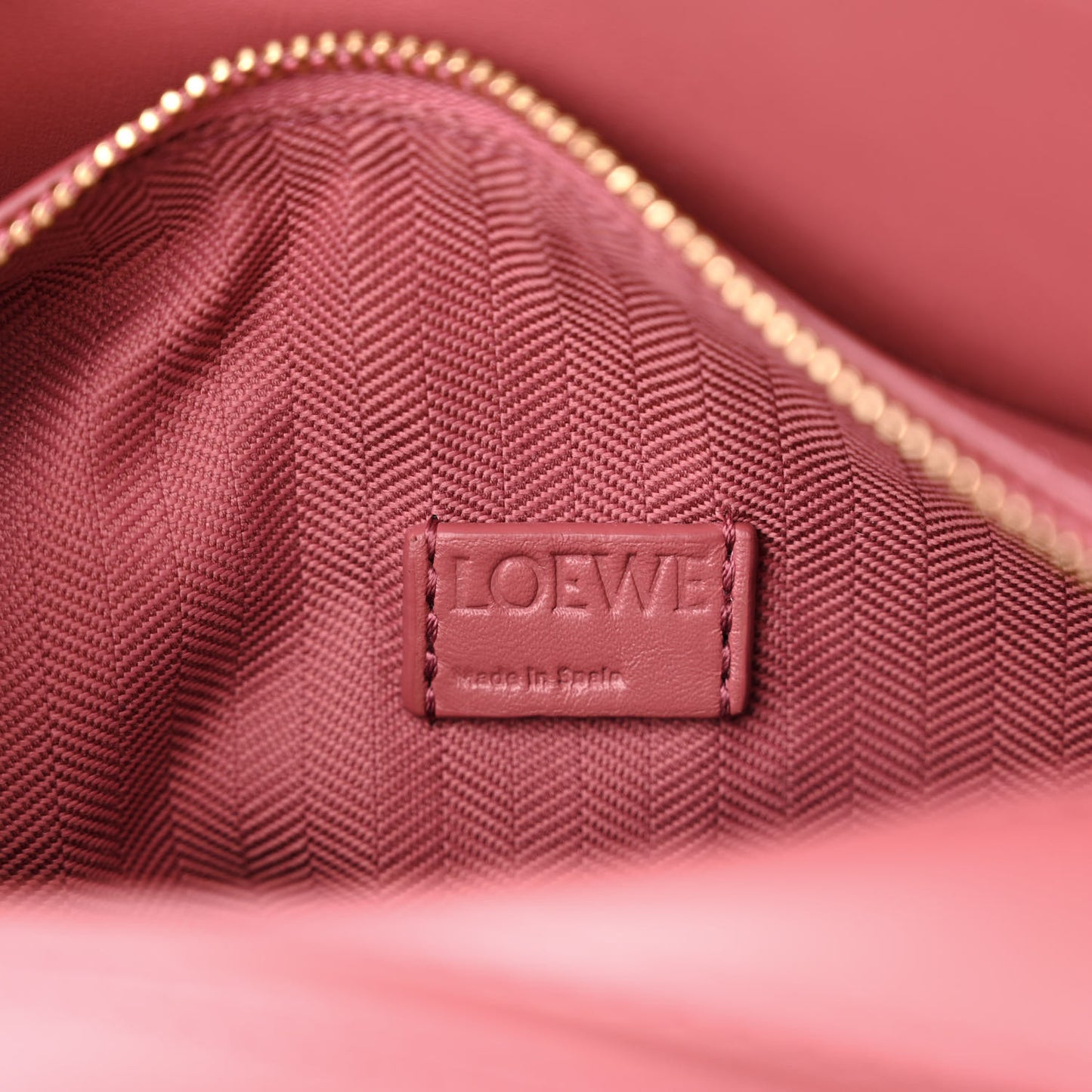 Calfskin Mini Puzzle Bag Plumrose