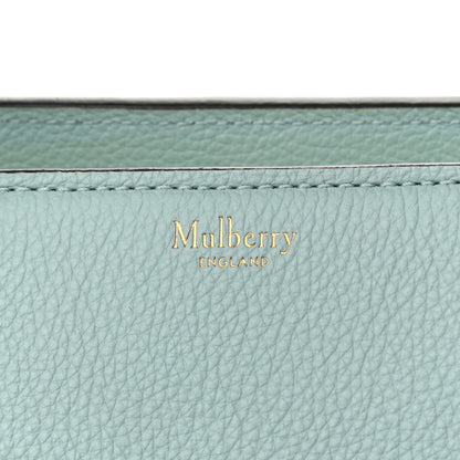 Mulberry Small Classic Grain Small Bayswater Zip Tote Light Antique Blue 10 of 12