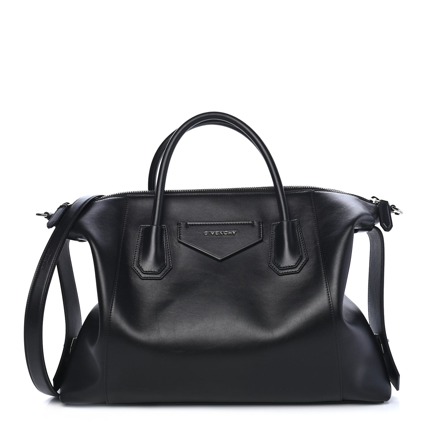 Smooth Calfskin Medium Soft Antigona Black