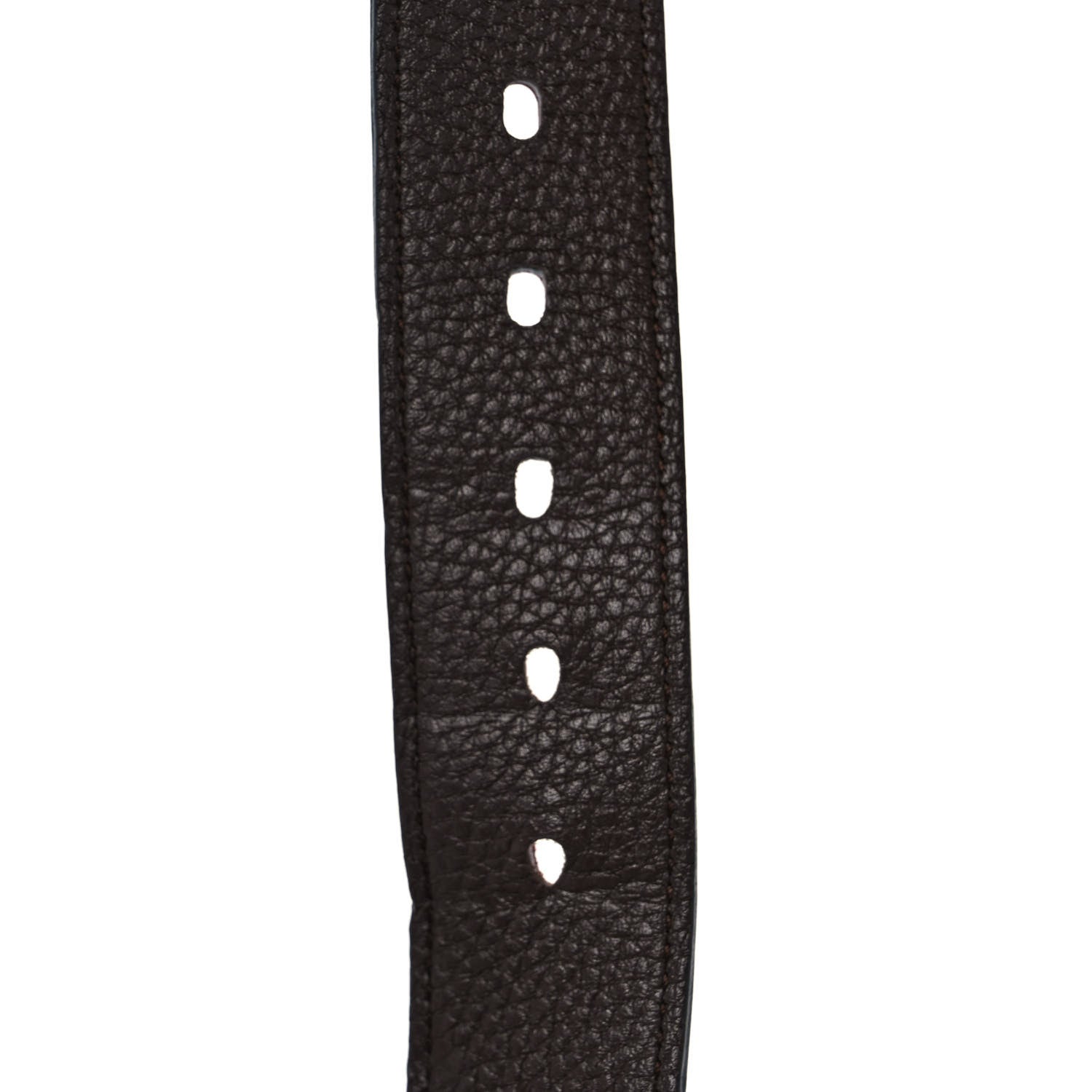 Hermes Box Togo Hapi Belt 105 Rouge H Black 4 of 5